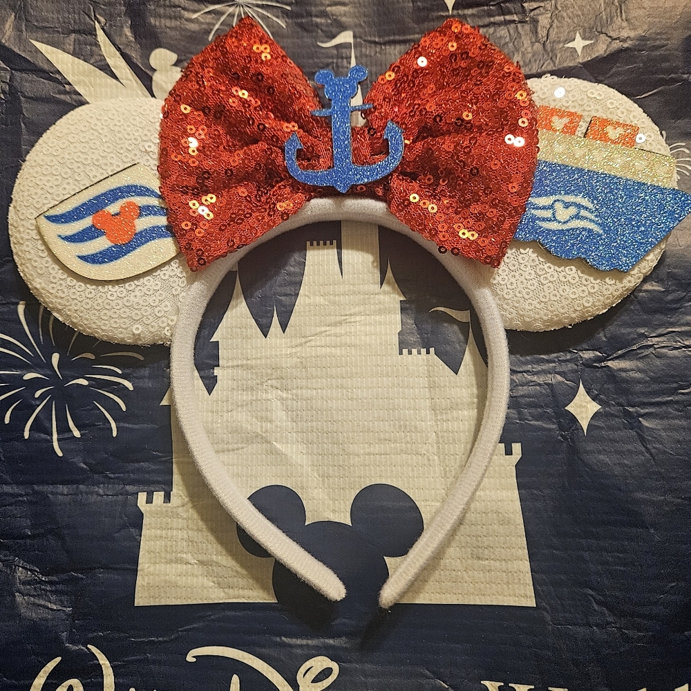 Handmade disney cruise ears